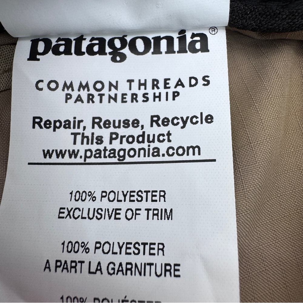 Patagonia Tech Sun Booney Hat Khaki Size Small Wide Brim Gorpcore Hiking Outdoor - Picture 13 of 15